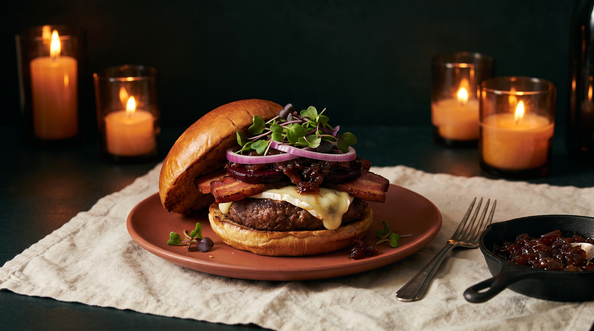 Aussie Bison Bush Burger from Stein and Vine