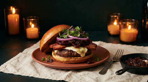 Aussie Bison Bush Burger — Stein and Vine, Legend No. 02