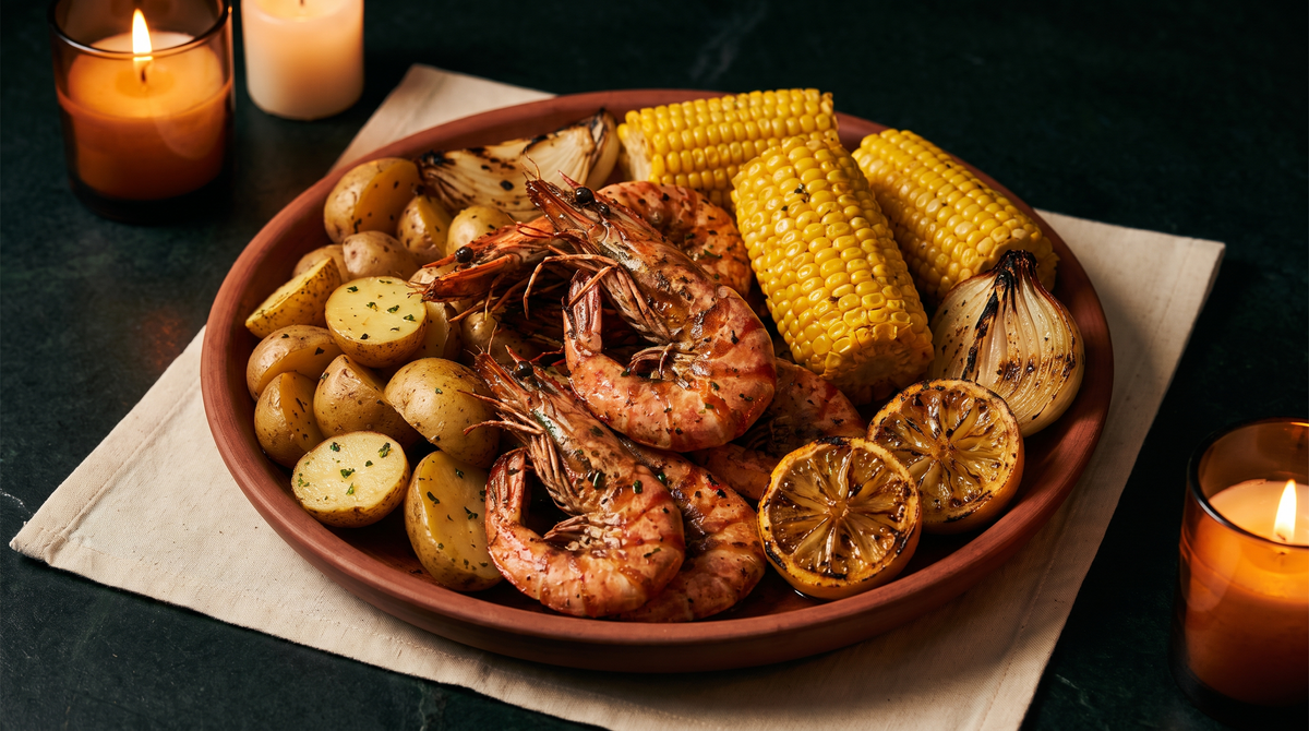 Smoked Shrimp Boil Bag — Smoked Crab, Legend No. 01